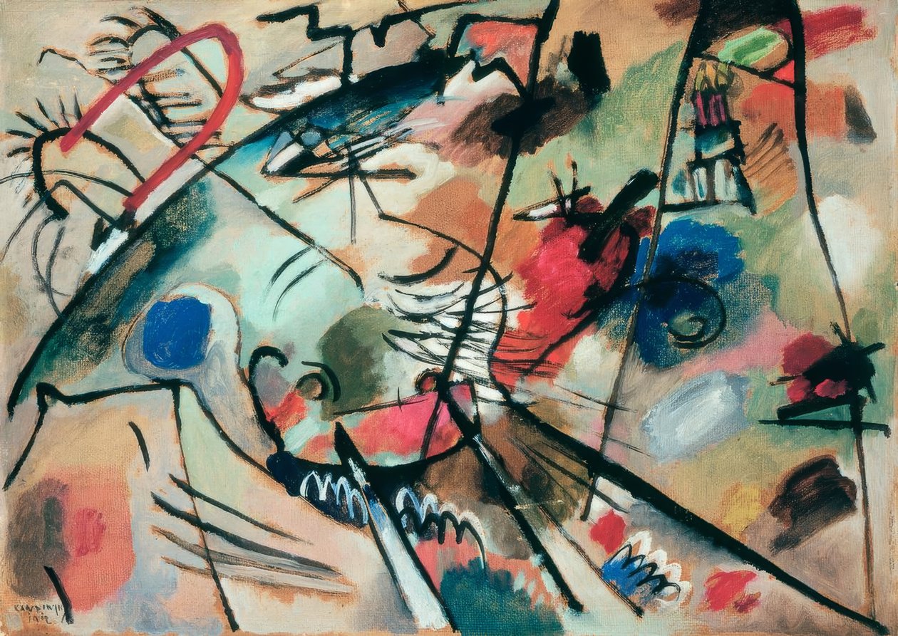 Studium improwizacji 24 autorstwa Wassily Kandinsky