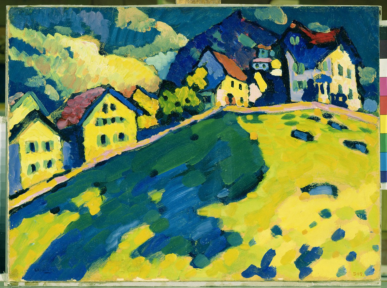 Letni krajobraz autorstwa Wassily Kandinsky