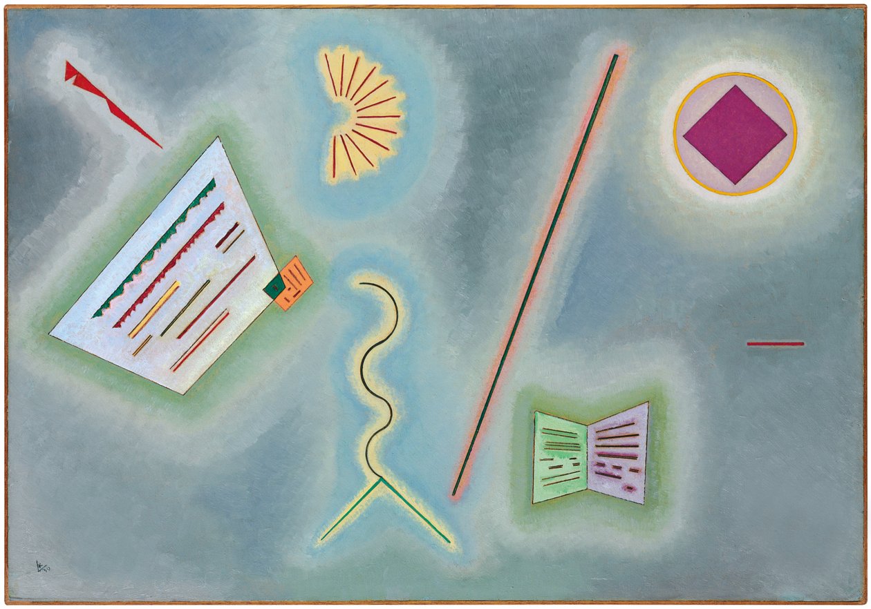 Powierzchnie i linie autorstwa Wassily Kandinsky