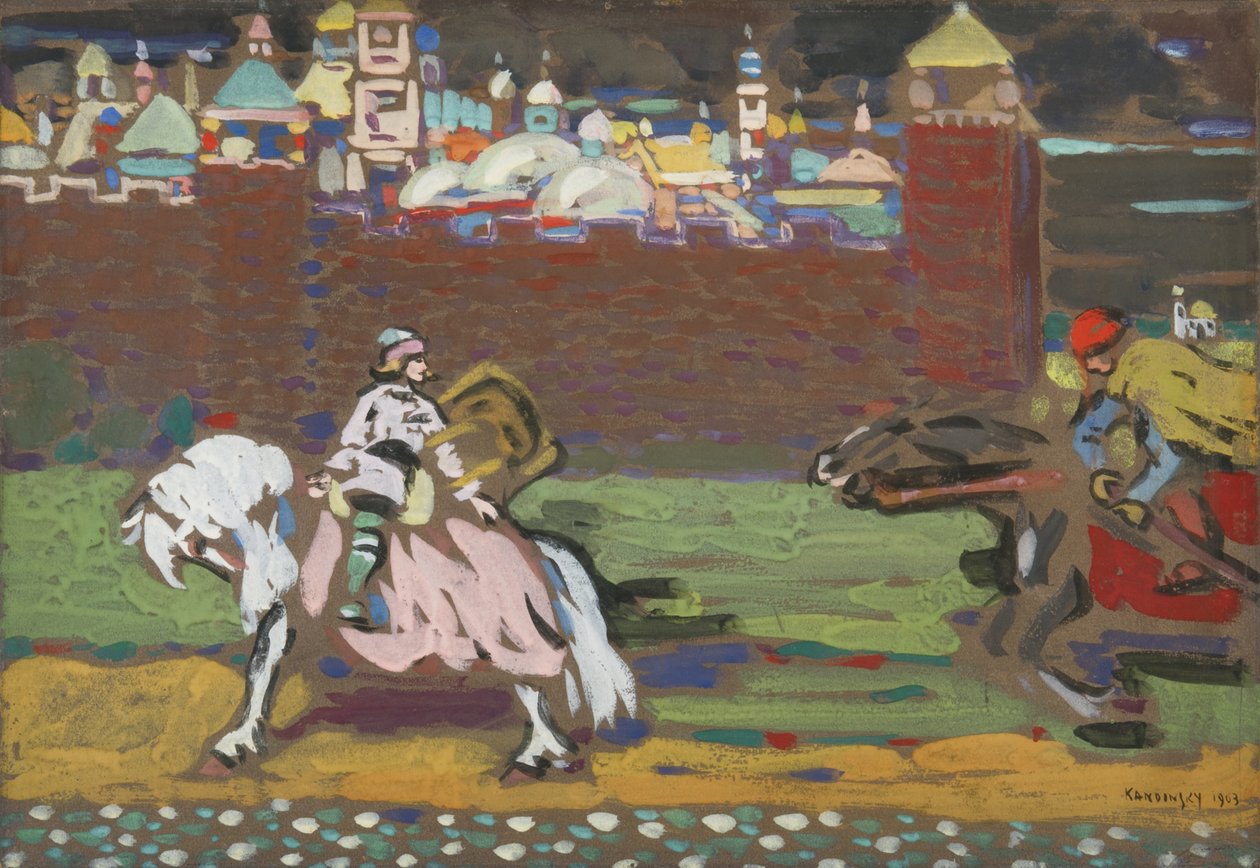 Krzyżowcy autorstwa Wassily Kandinsky