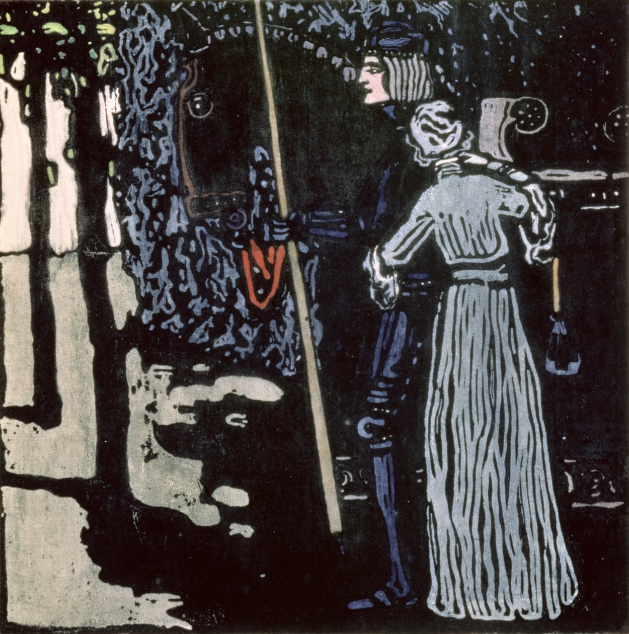Pożegnanie autorstwa Wassily Kandinsky