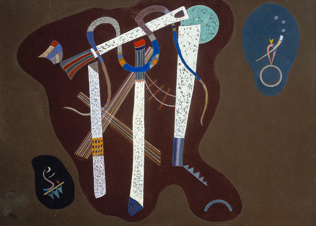 Trzy filary; Trzy filary autorstwa Wassily Kandinsky