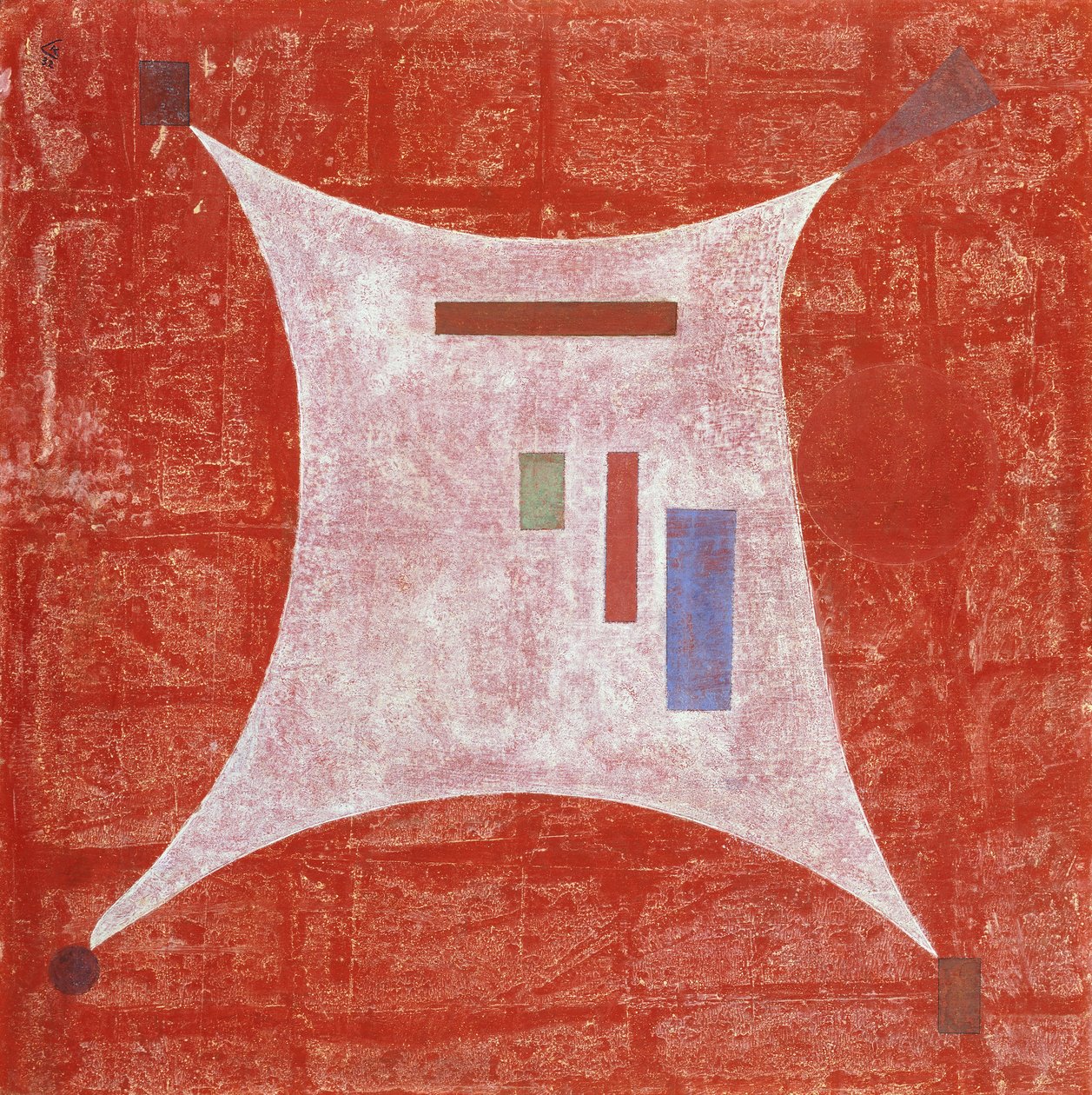 Do czterech rogów autorstwa Wassily Kandinsky