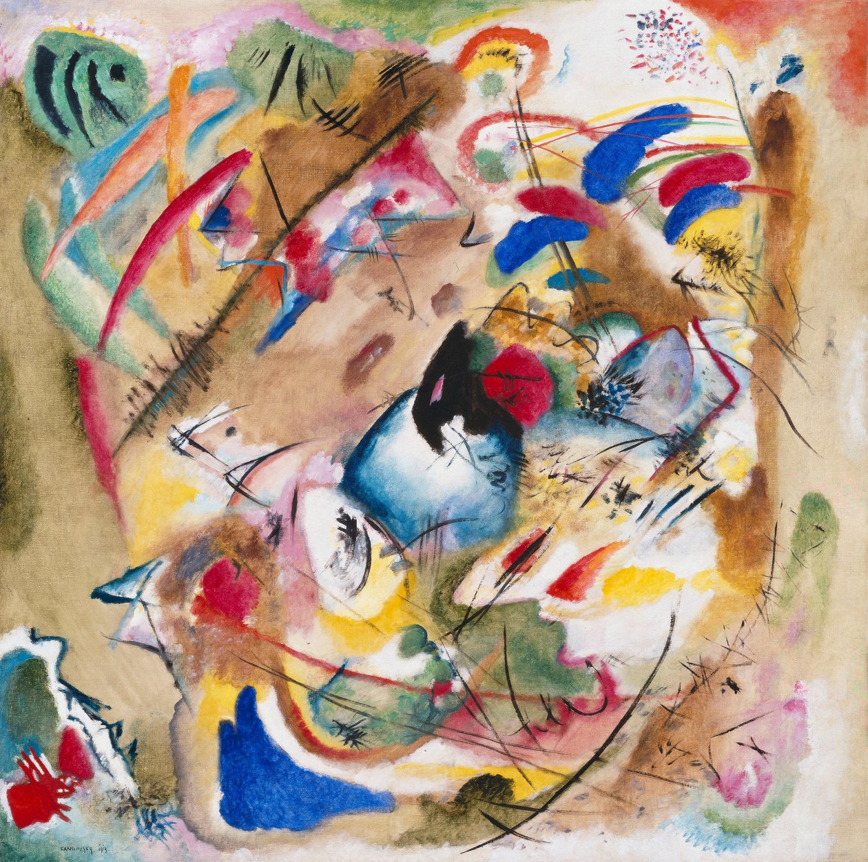 Marzycielska improwizacja autorstwa Wassily Kandinsky
