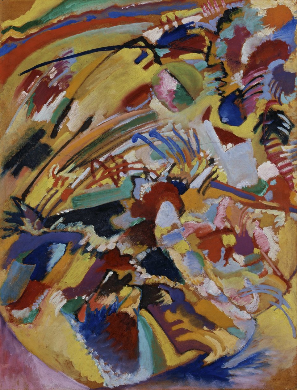 Niezwykła improwizacja I autorstwa Wassily Kandinsky