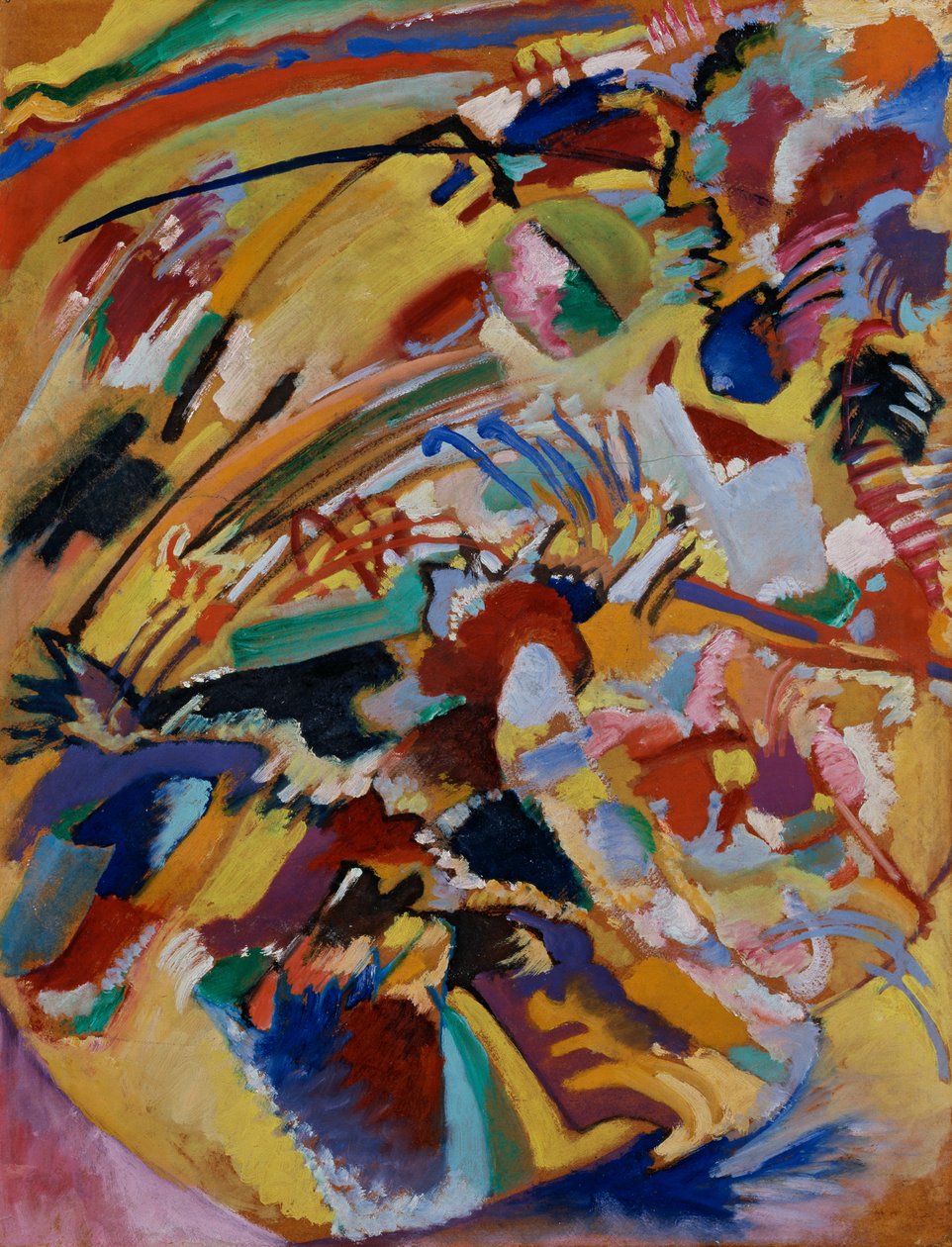 Nienazwana improwizacja I autorstwa Wassily Kandinsky