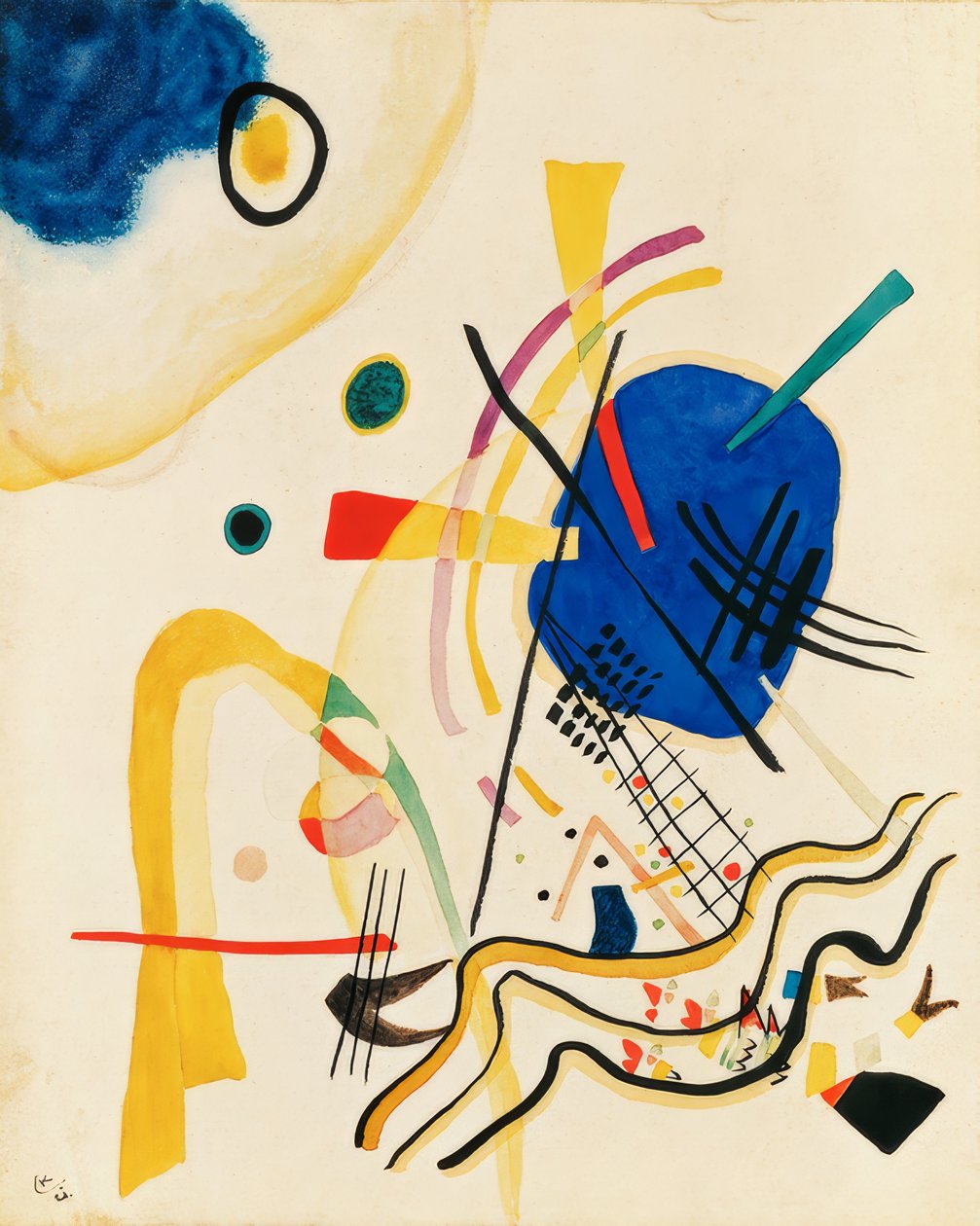 Nieuprawny autorstwa Wassily Kandinsky