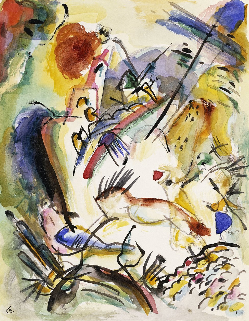 Nieuprawny autorstwa Wassily Kandinsky