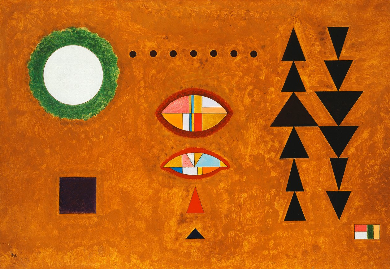 Biały biały autorstwa Wassily Kandinsky
