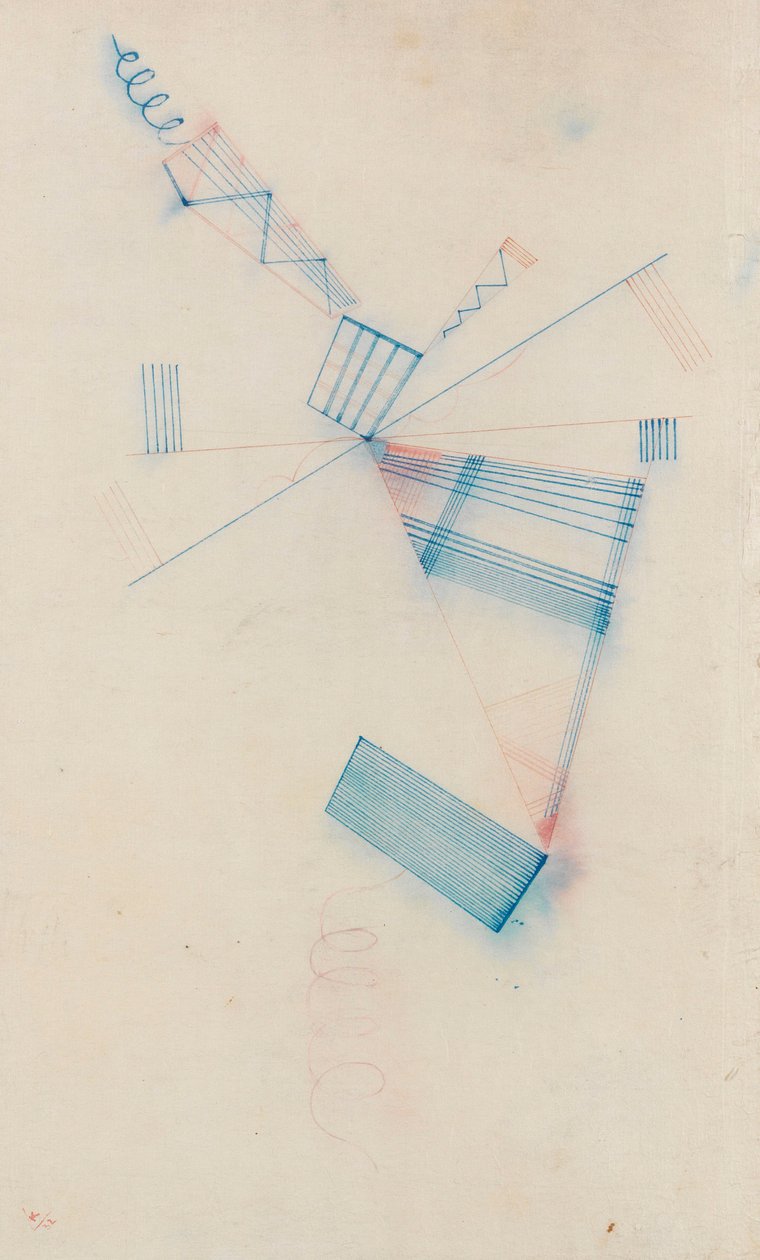 Dwie spirale Dwie spirale, 1932. autorstwa Wassily Kandinsky