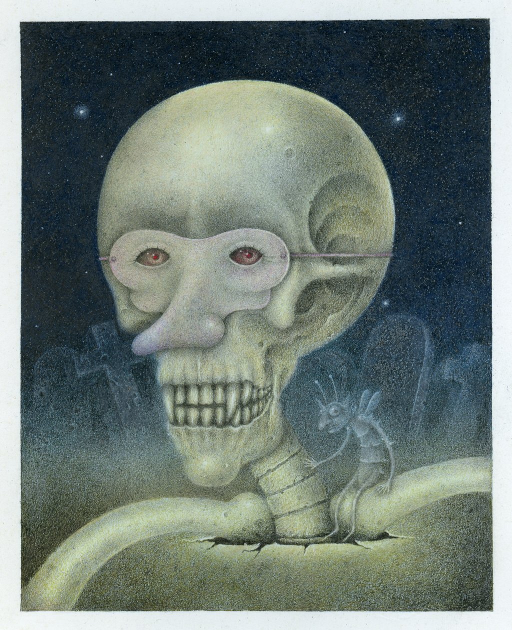 Skellybones i Grubsteak autorstwa Wayne Anderson