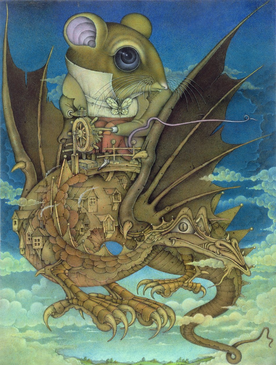 Ziemia zbliżyła się autorstwa Wayne Anderson
