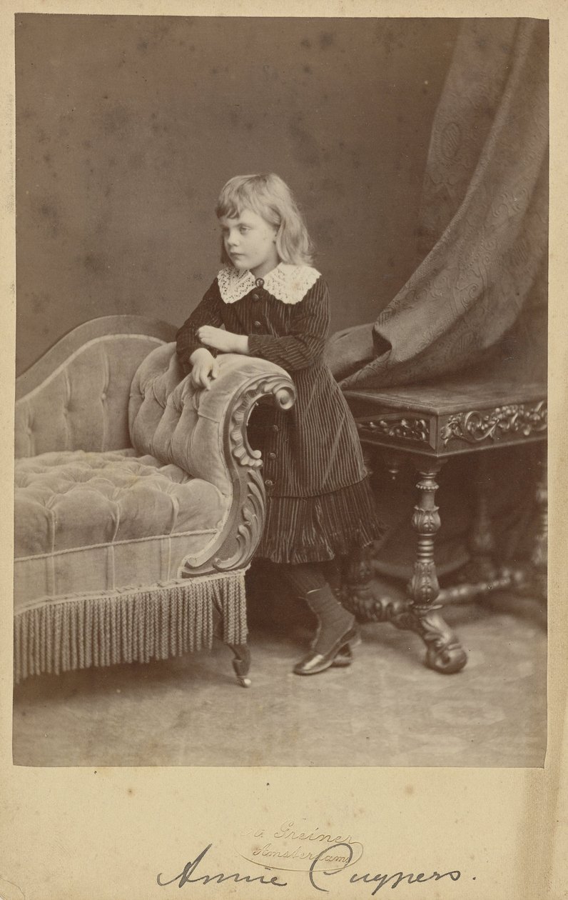 Portret Annie Cuypers autorstwa Wegner and Mottu