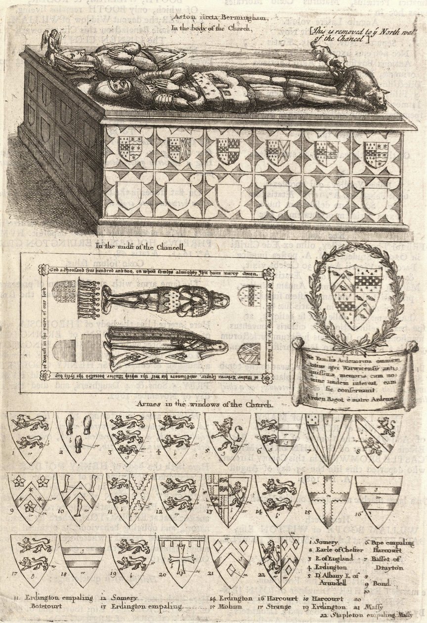 Arden (pomnik). Stan 2 autorstwa Wenceslaus Hollar