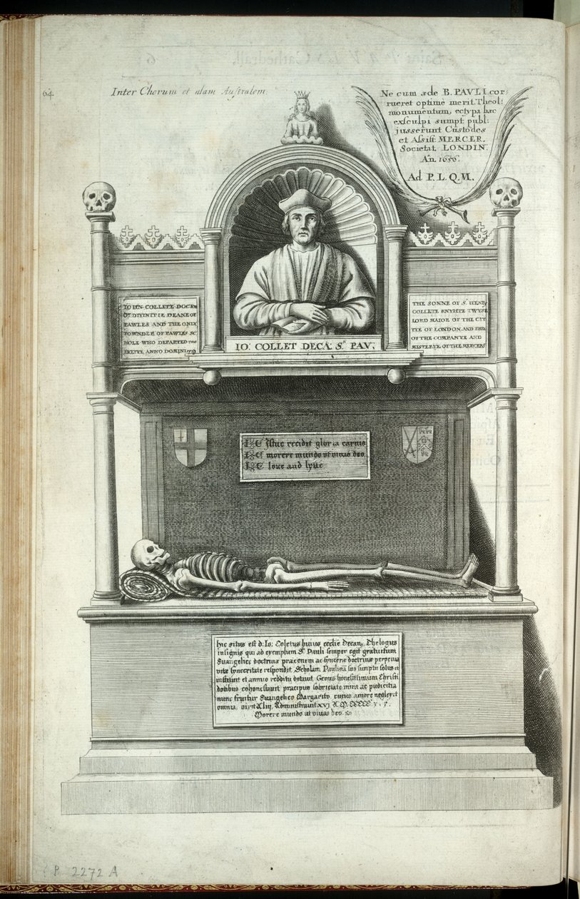 Johna Coleta. Stan 1 autorstwa Wenceslaus Hollar