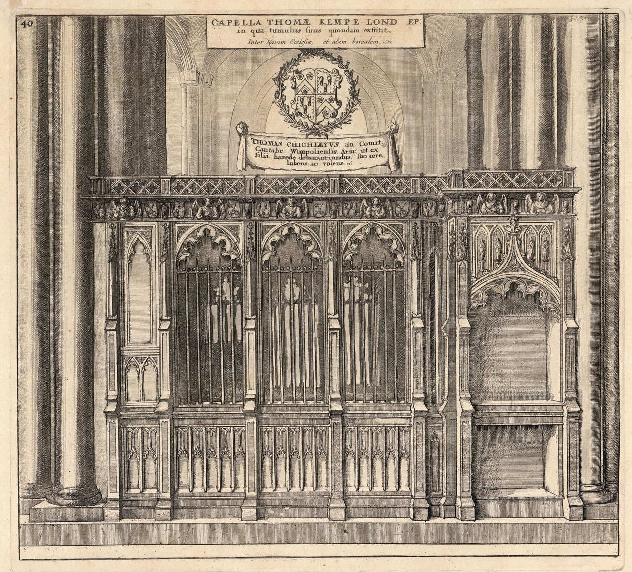 Kempe (pomnik) autorstwa Wenceslaus Hollar