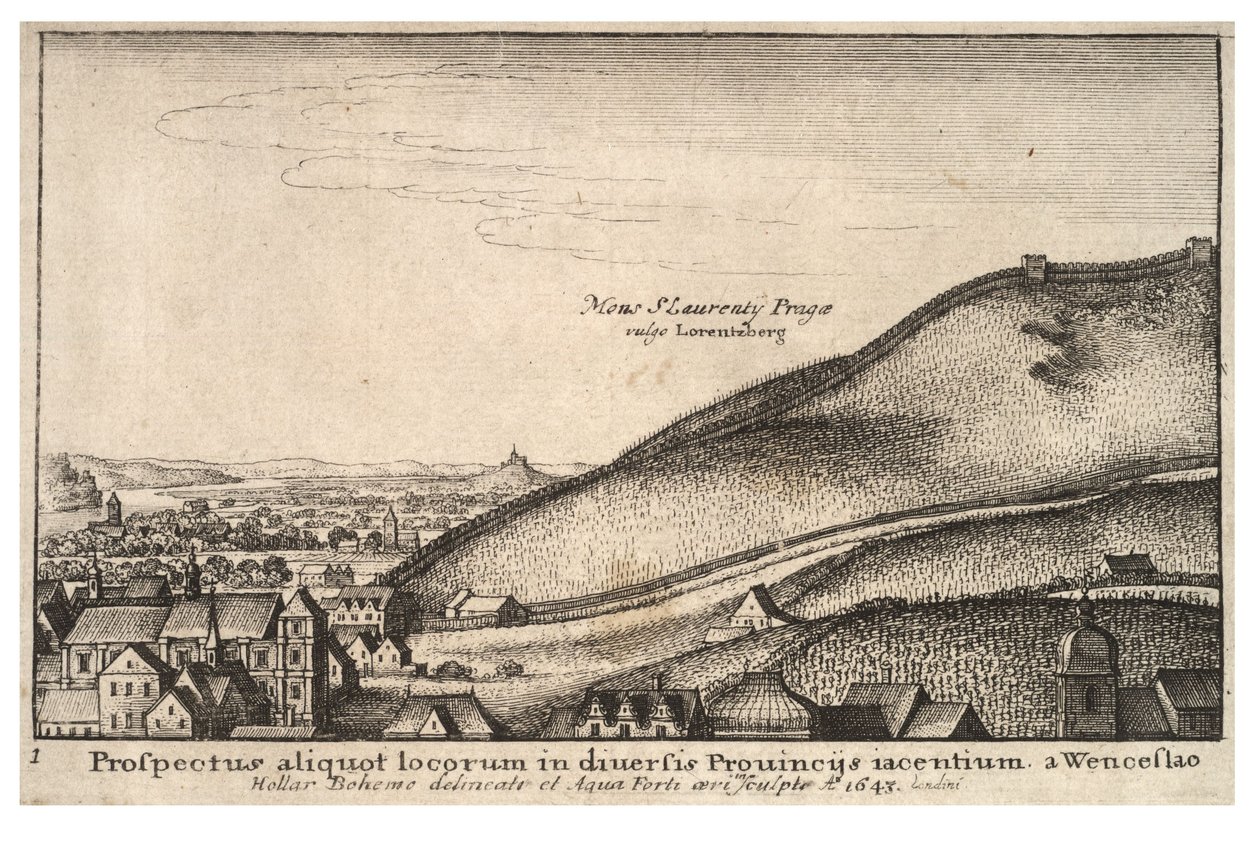 Praga. Stan 1 autorstwa Wenceslaus Hollar