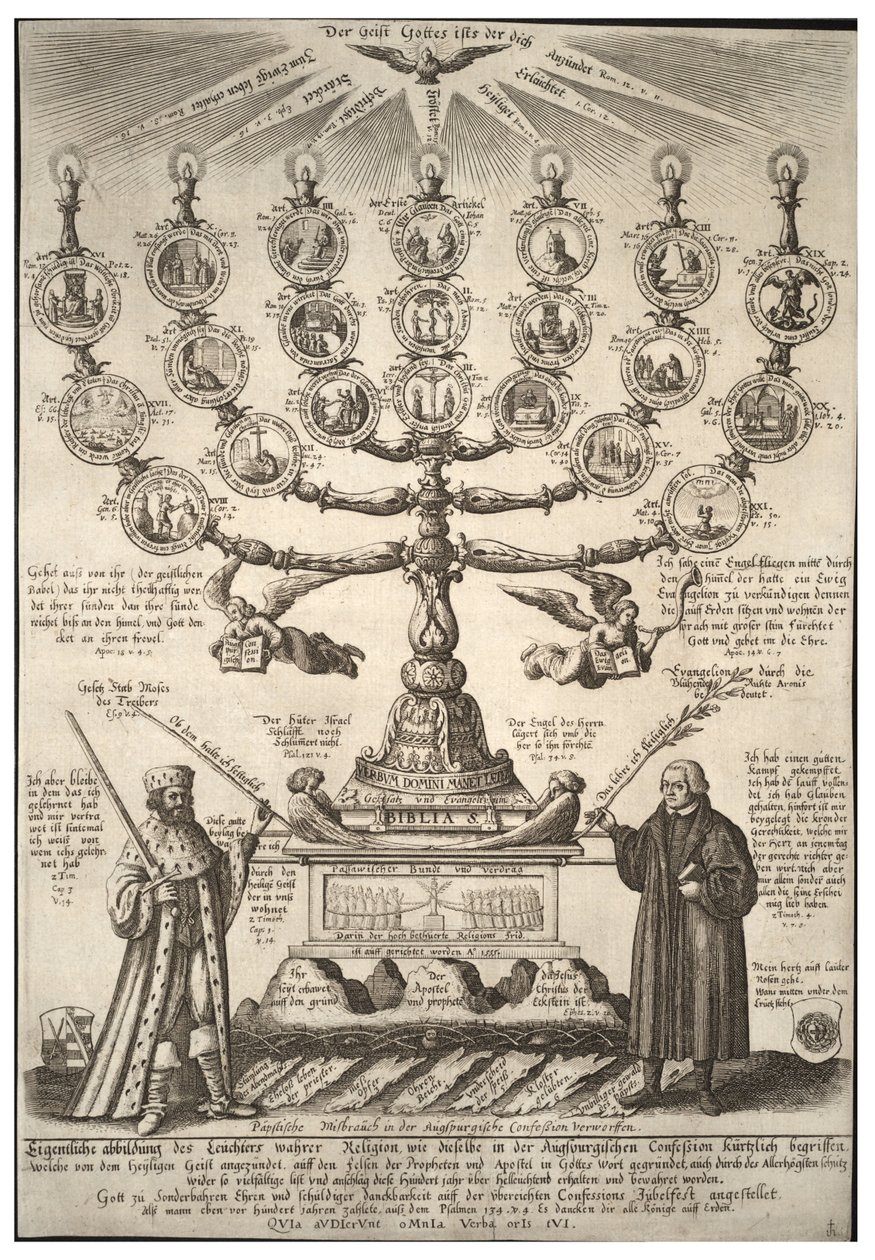 Spowiedź augsburska. Stan 2 autorstwa Wenceslaus Hollar