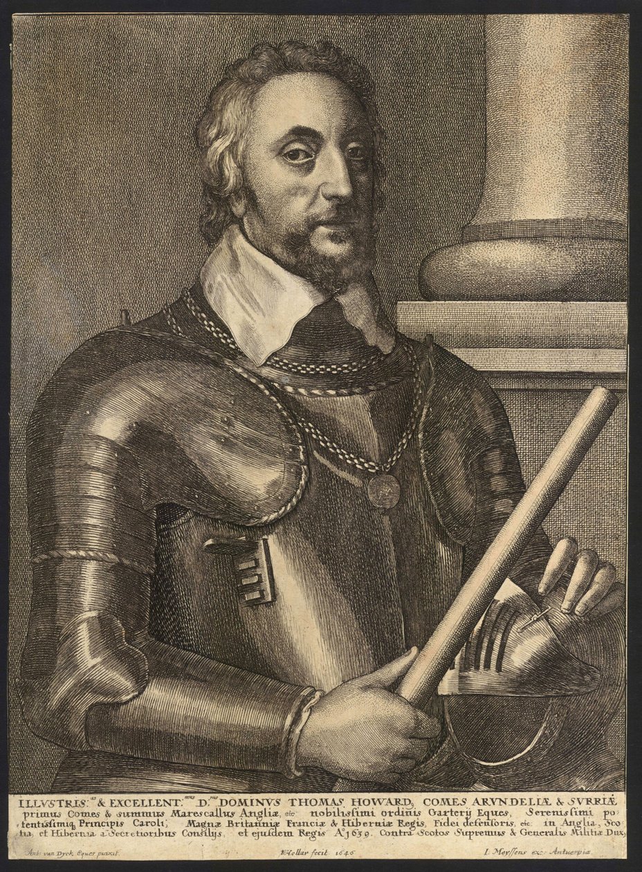 Thomas, hrabia Arundel. Stan 1 autorstwa Wenceslaus Hollar