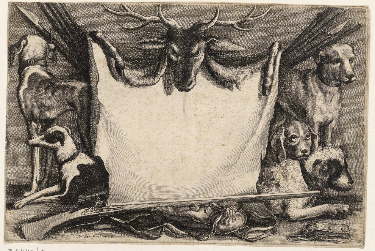 Tytuł. Stan 1 autorstwa Wenceslaus Hollar