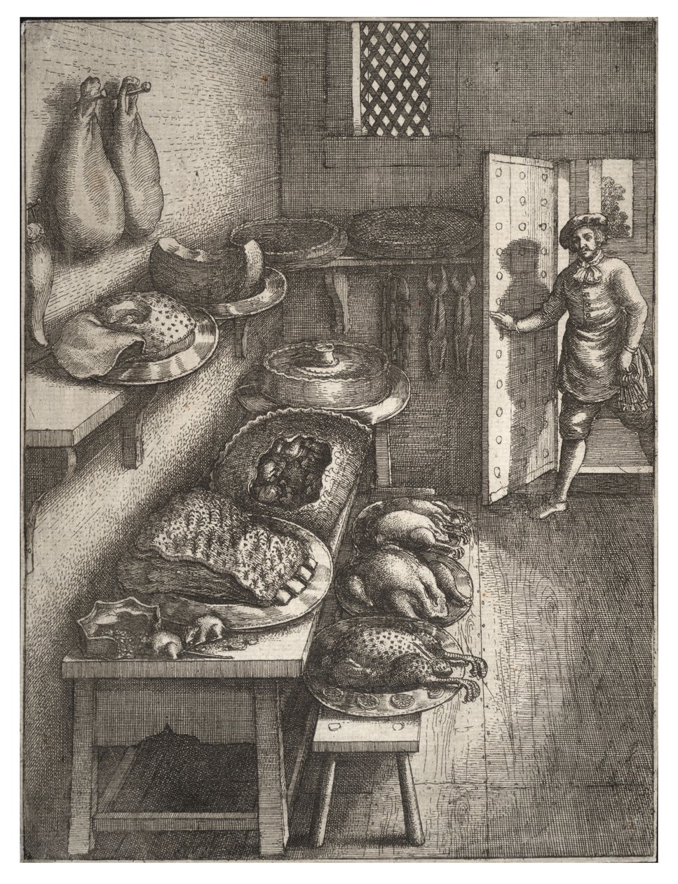 Mysz miejska i wiejska autorstwa Wenceslaus Hollar