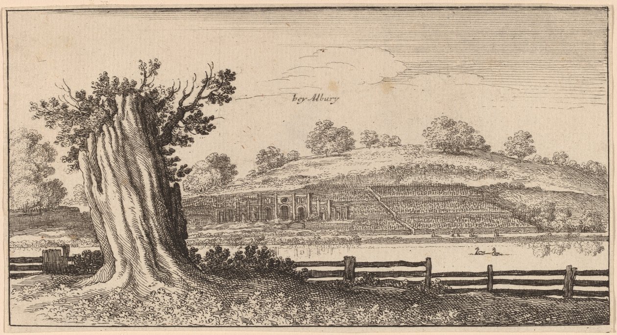 Albury autorstwa Wenceslaus Hollar