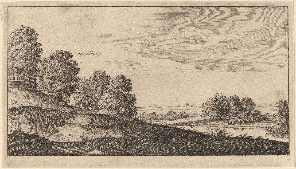 Albury autorstwa Wenceslaus Hollar