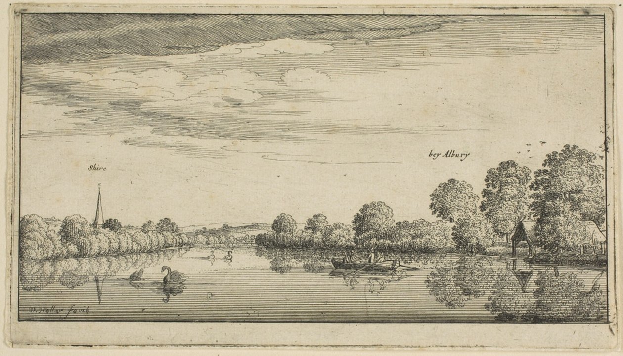 Albury autorstwa Wenceslaus Hollar
