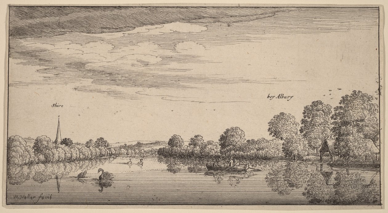 Albury autorstwa Wenceslaus Hollar