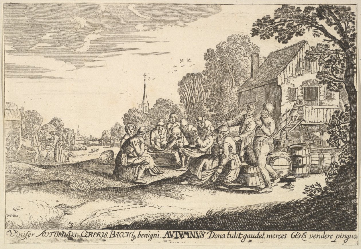 Jesień 1629. autorstwa Wenceslaus Hollar