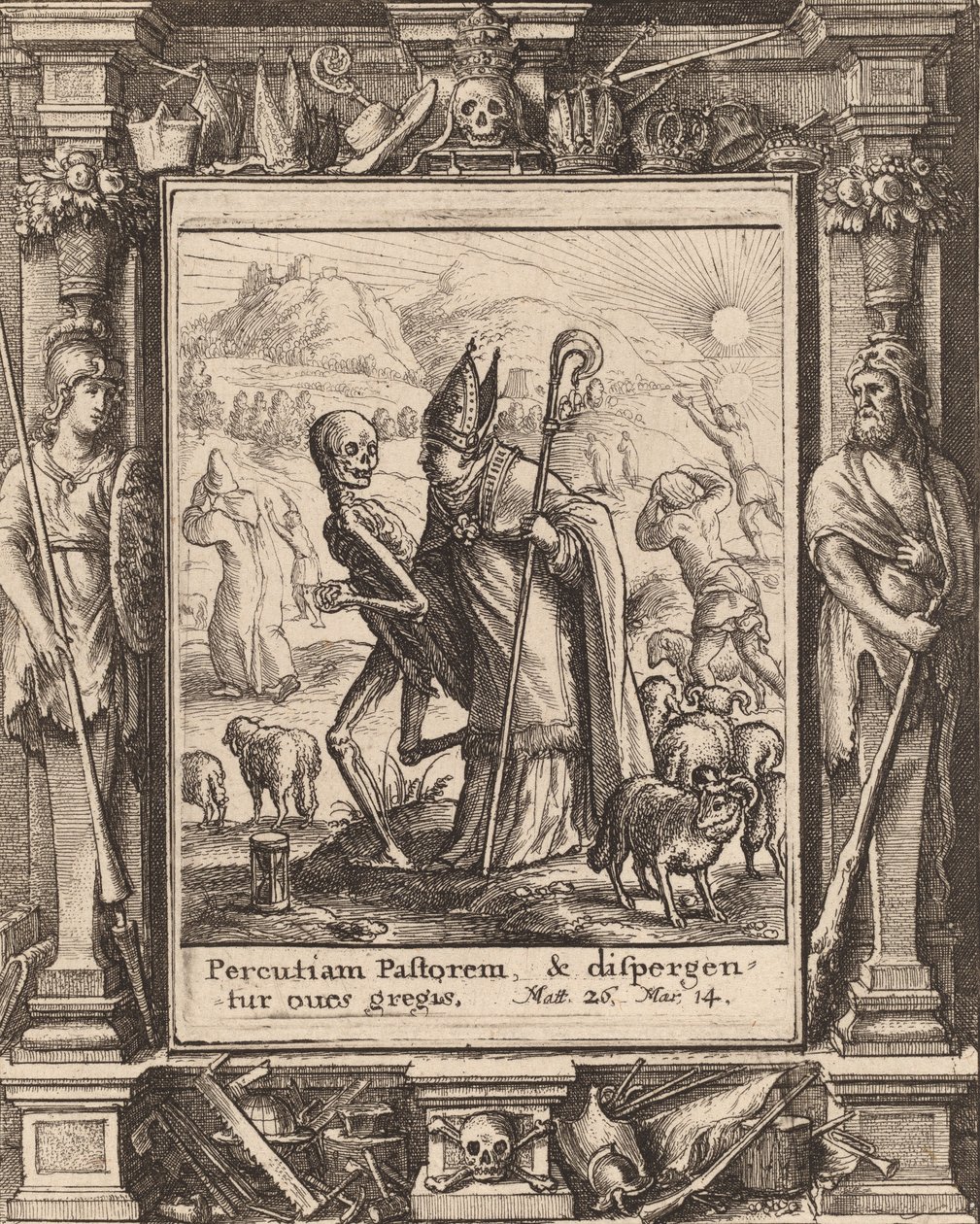 Biskup, 1651. autorstwa Wenceslaus Hollar