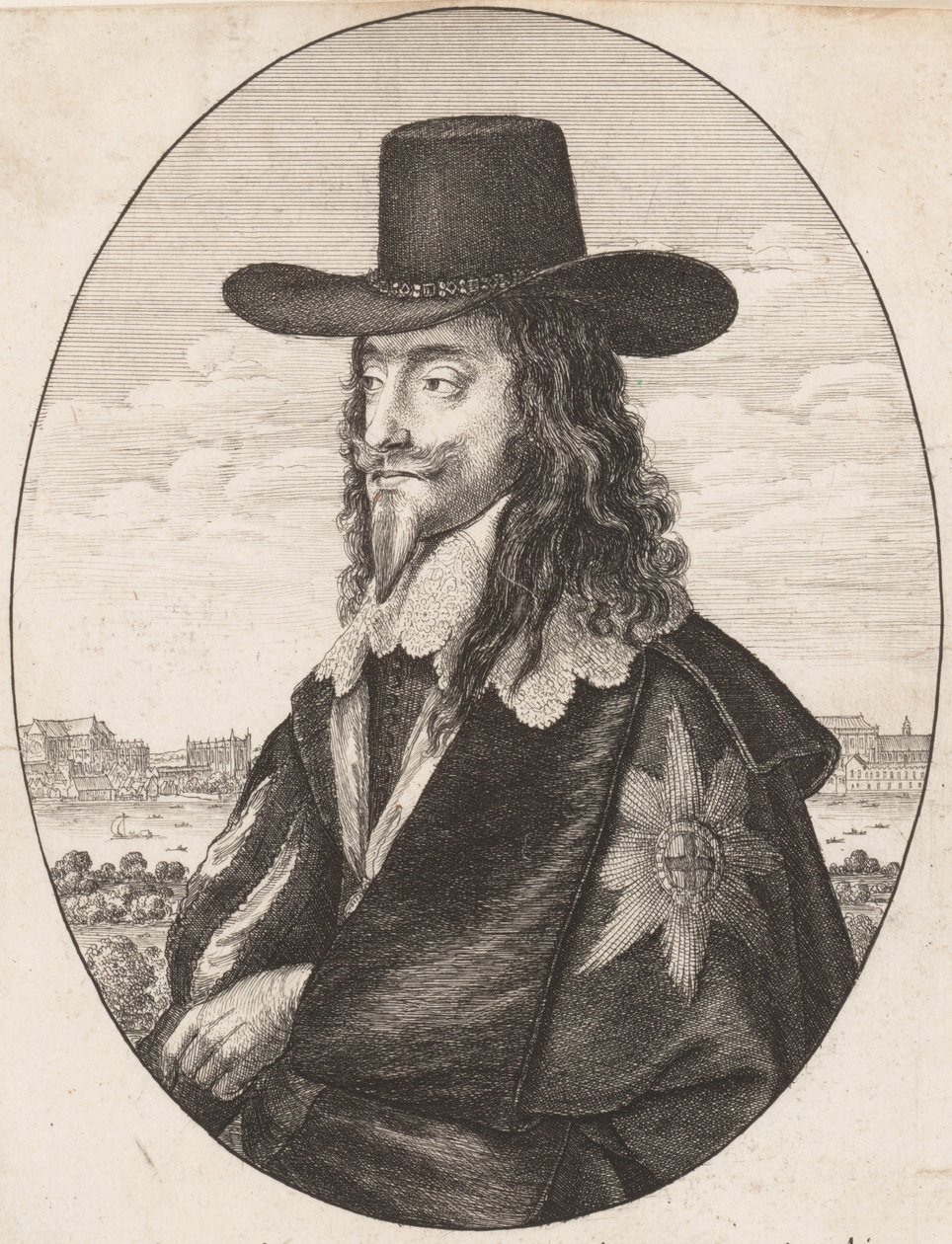 Karol I, 1649., 1649. autorstwa Wenceslaus Hollar