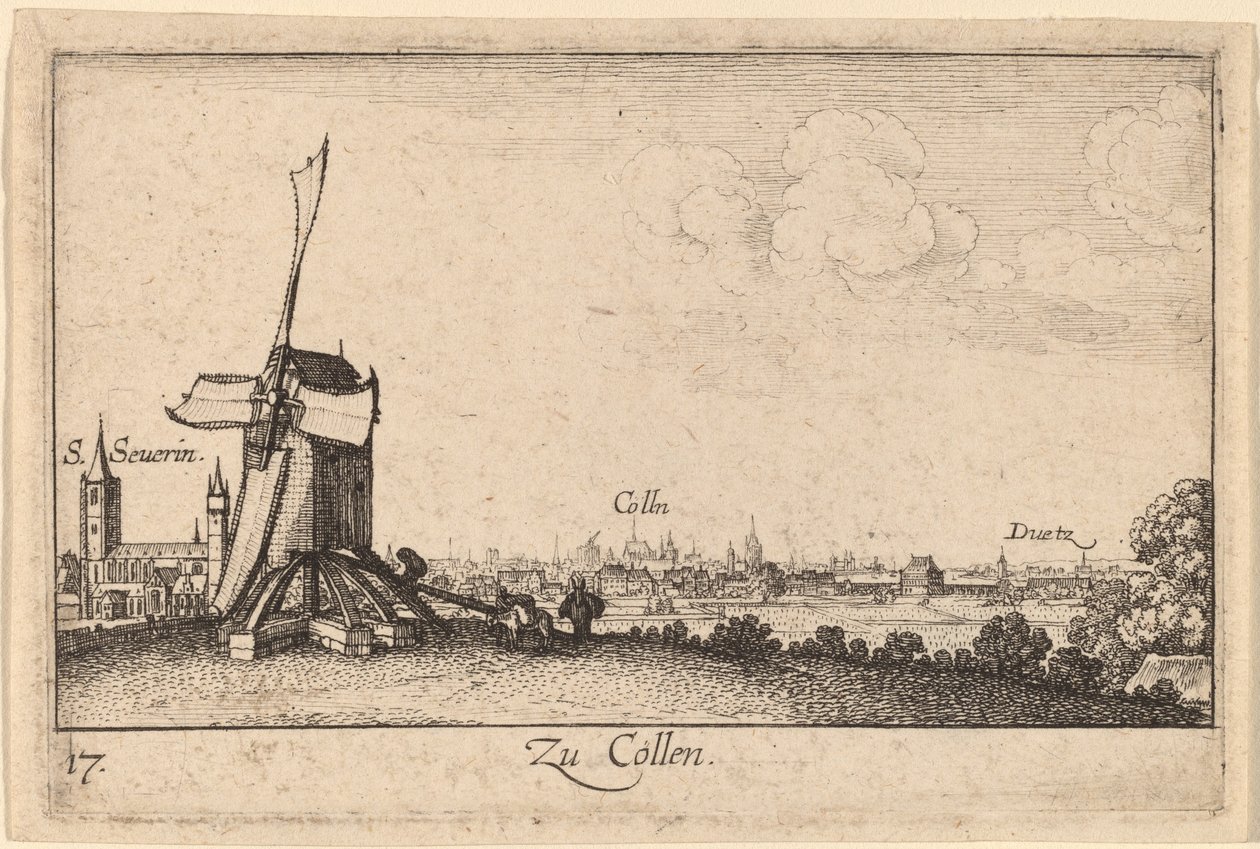 Kolonia autorstwa Wenceslaus Hollar