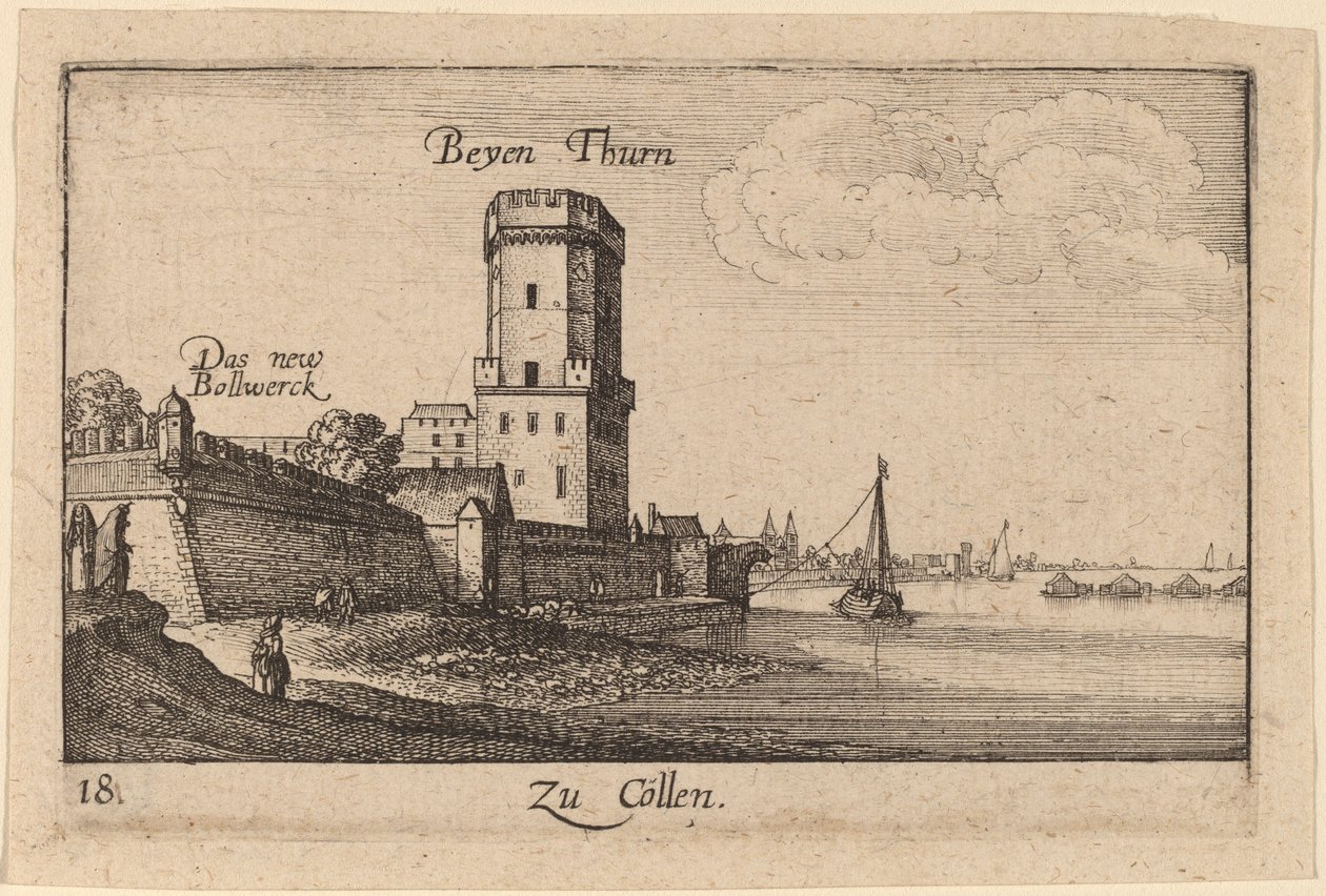 Kolonia autorstwa Wenceslaus Hollar