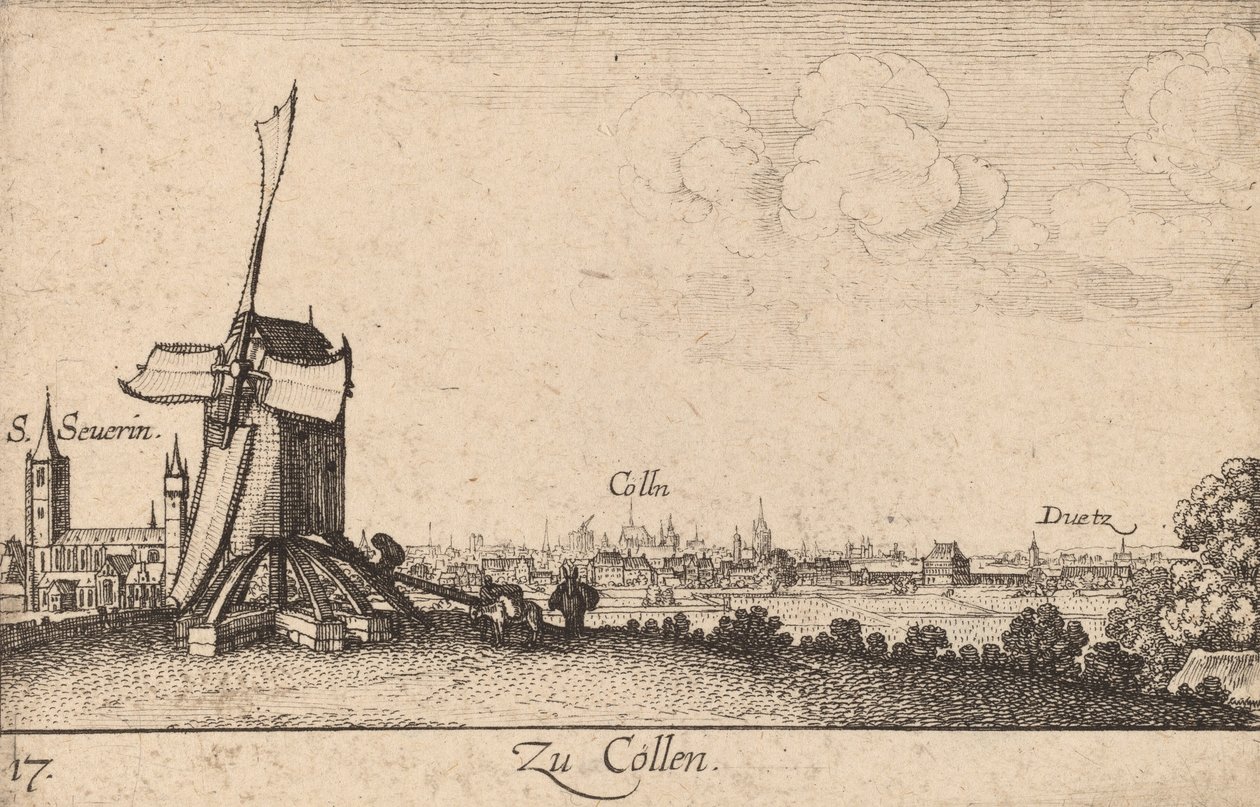 Kolonia, 1635. autorstwa Wenceslaus Hollar
