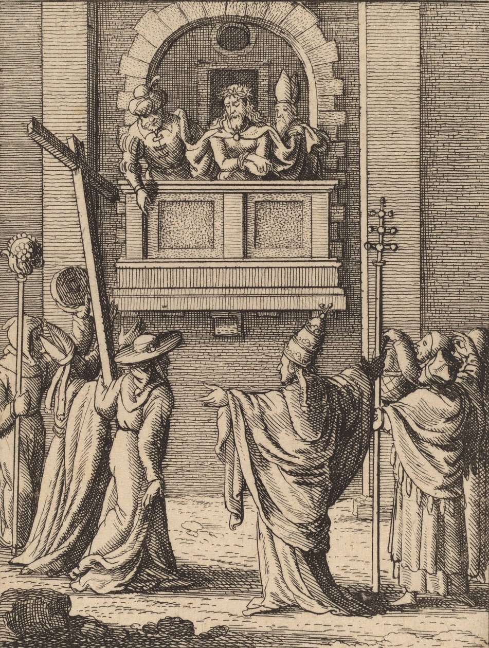Oto mężczyzna. autorstwa Wenceslaus Hollar
