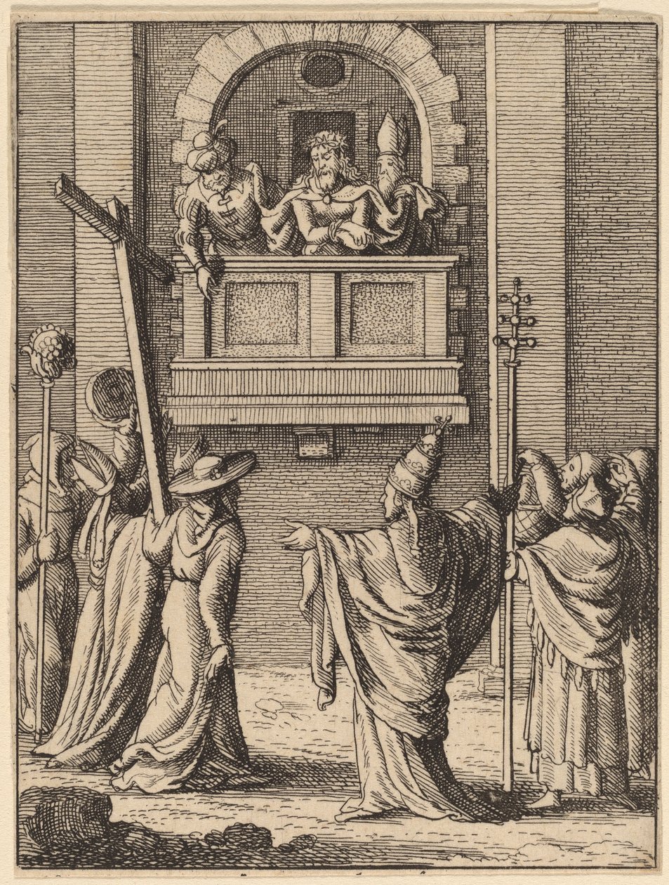 Spójrz na mężczyznę autorstwa Wenceslaus Hollar