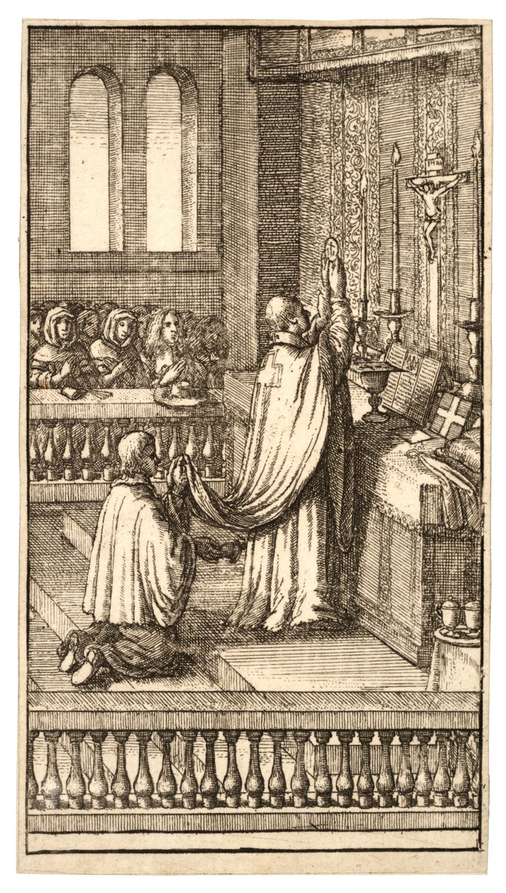 Elewacja Gospodarza autorstwa Wenceslaus Hollar
