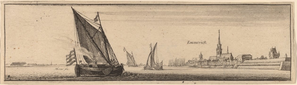 Emmerich autorstwa Wenceslaus Hollar