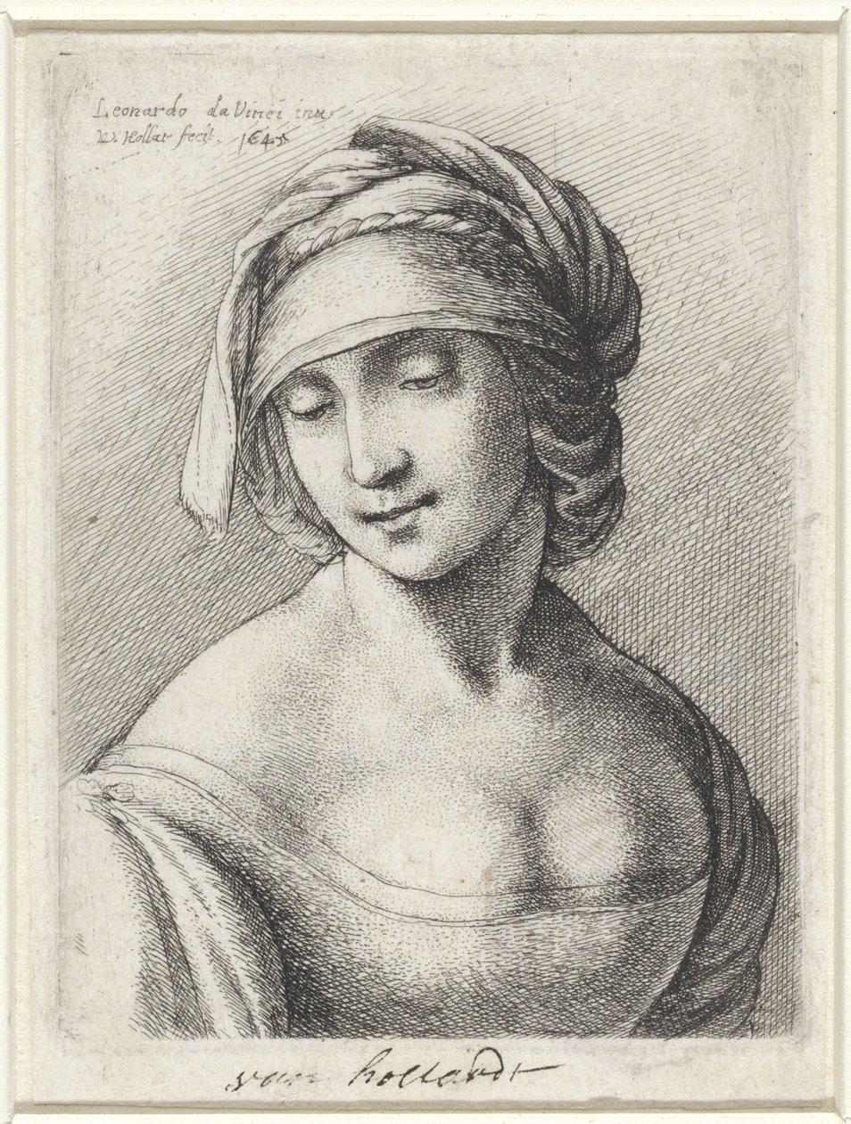 H. Anna autorstwa Wenceslaus Hollar