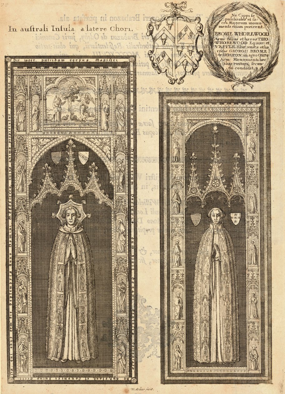 Johna Newcourta autorstwa Wenceslaus Hollar