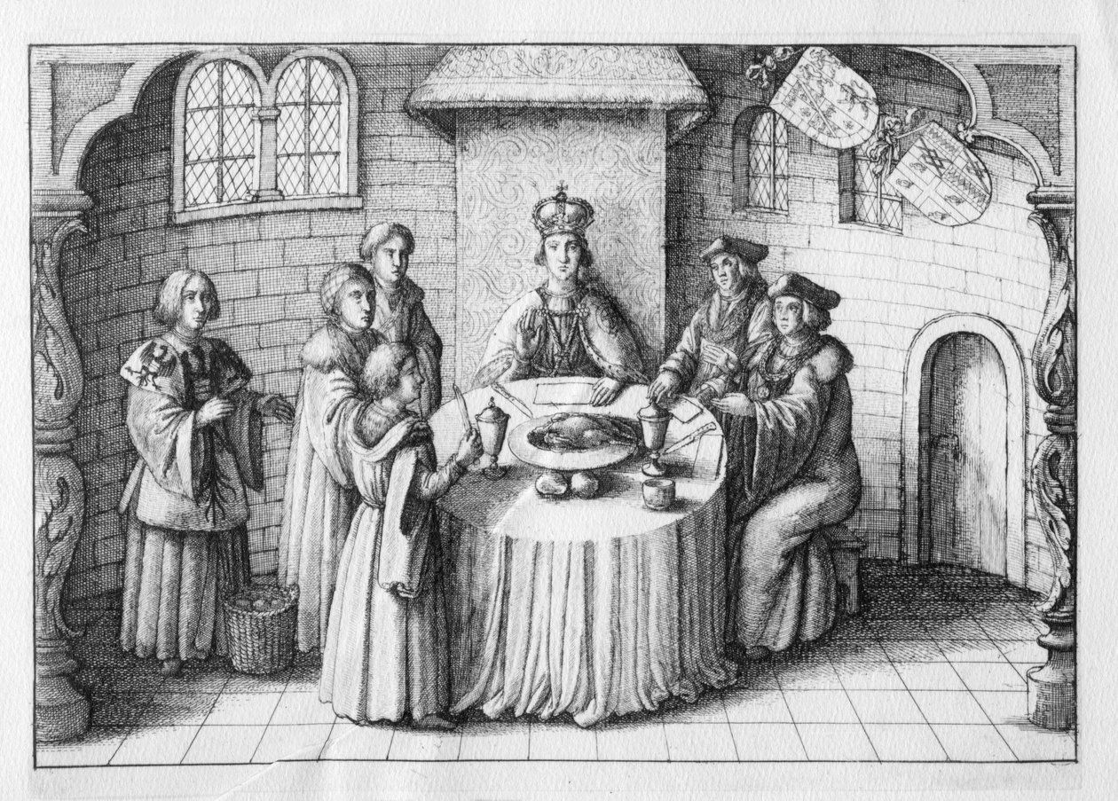 Maksymilian, cesarz rzymski autorstwa Wenceslaus Hollar