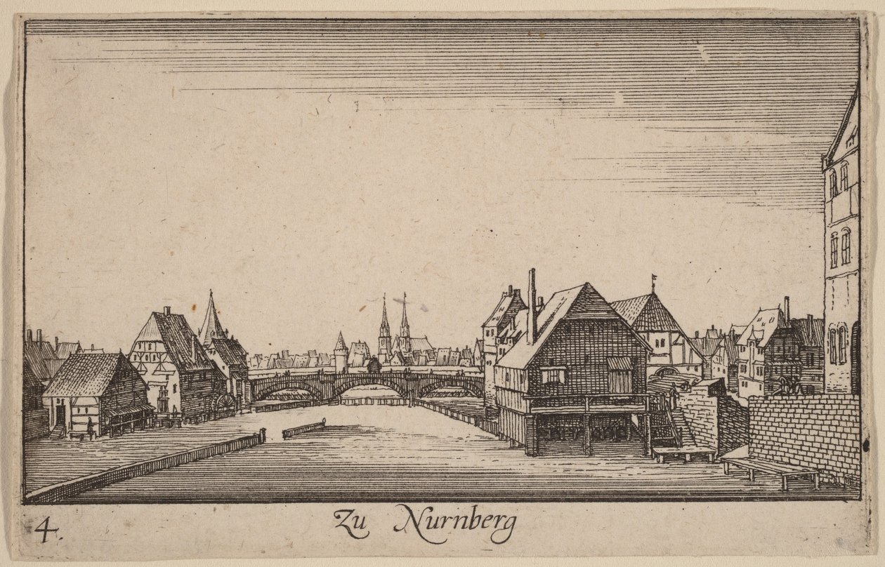 Norymberga autorstwa Wenceslaus Hollar