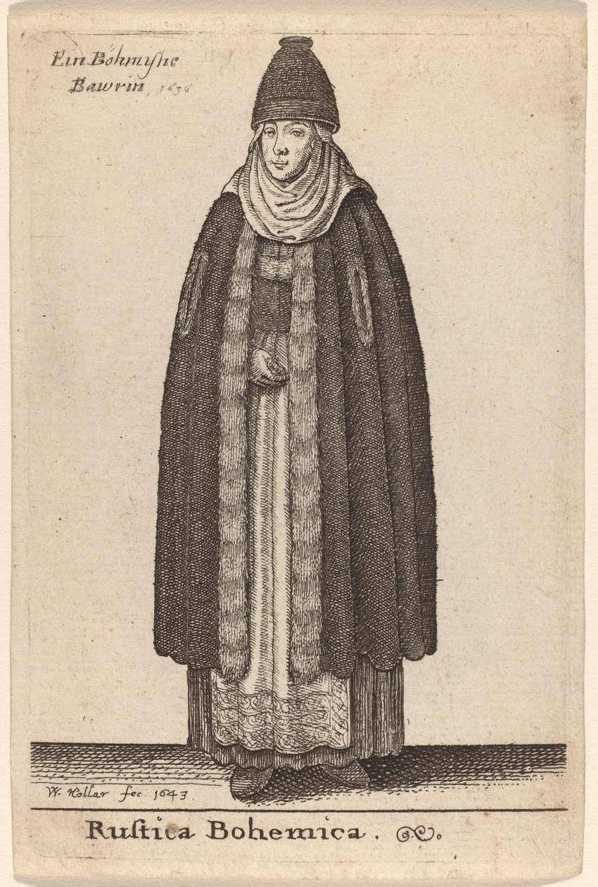 kraj czeski autorstwa Wenceslaus Hollar