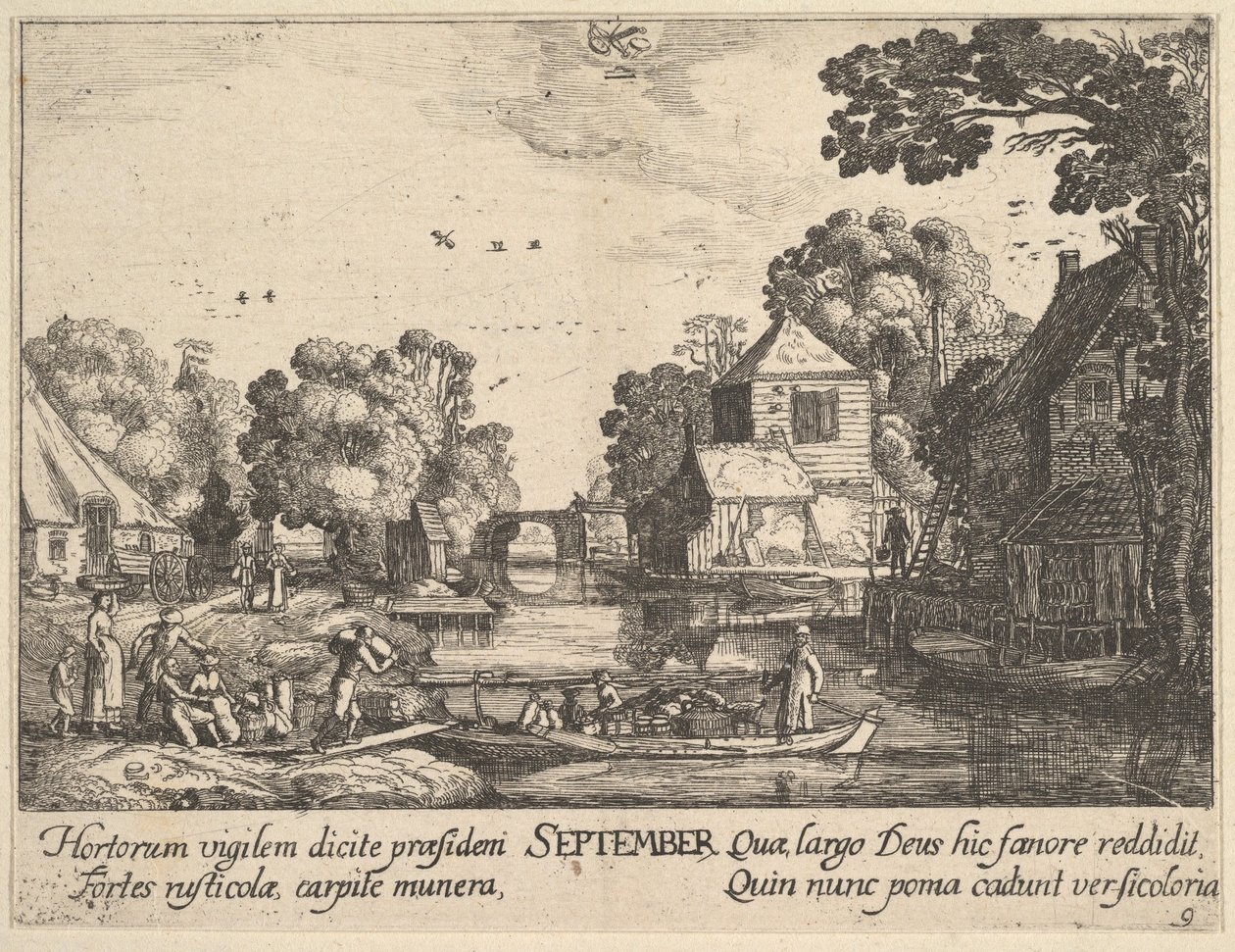 wrzesień 1628-29. autorstwa Wenceslaus Hollar