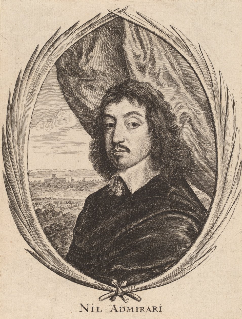 Sir John Wildman. autorstwa Wenceslaus Hollar