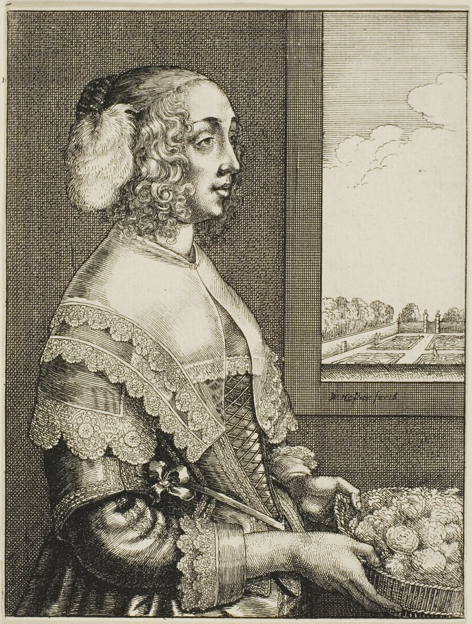 Wiosna autorstwa Wenceslaus Hollar