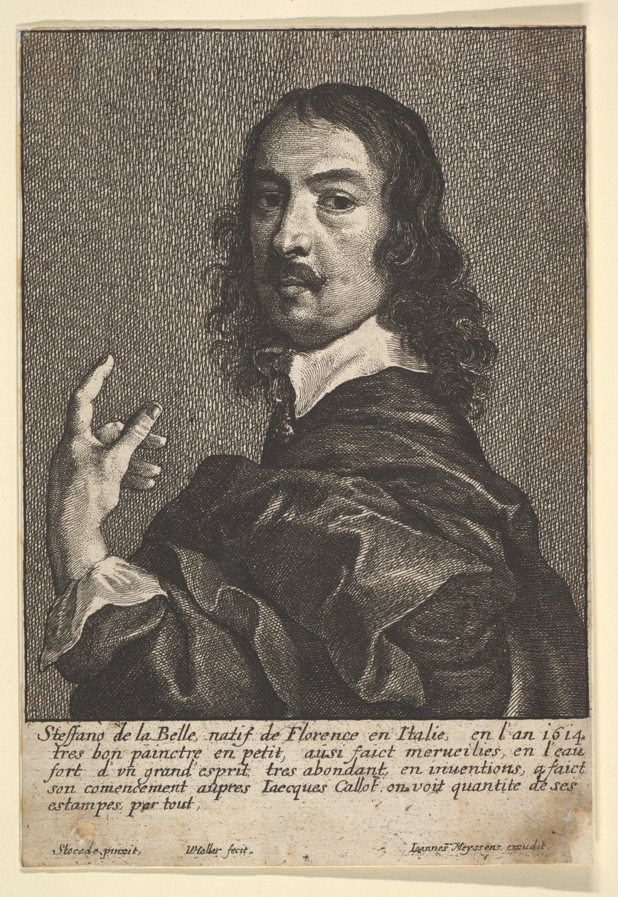 Stefano della Bella, 1649. autorstwa Wenceslaus Hollar