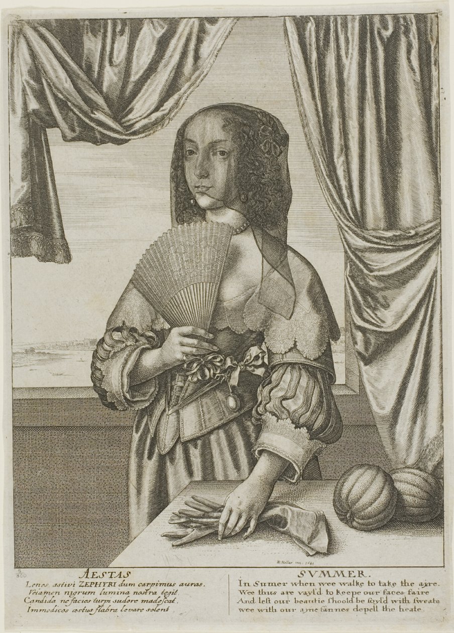 Lato autorstwa Wenceslaus Hollar