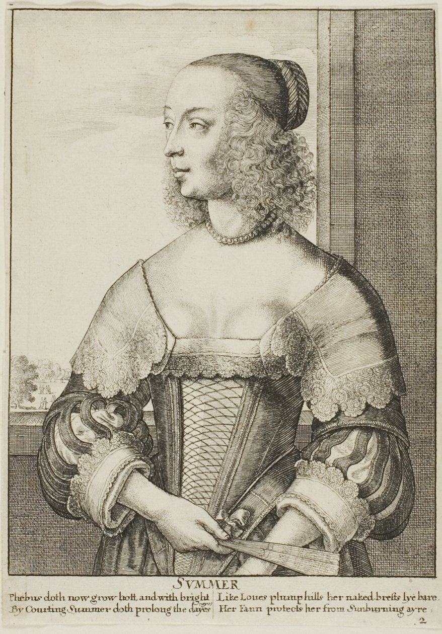 Lato autorstwa Wenceslaus Hollar